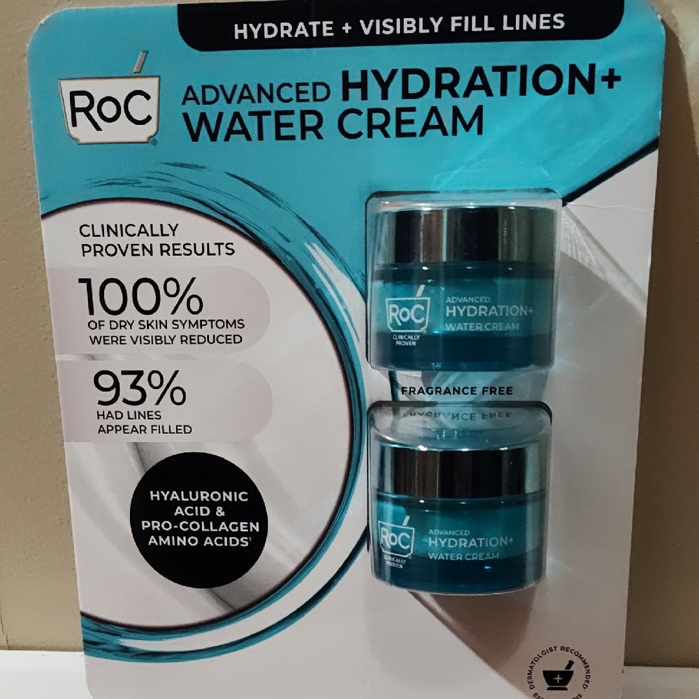 ROC Advanced Hydration+ Water Cream - Blue